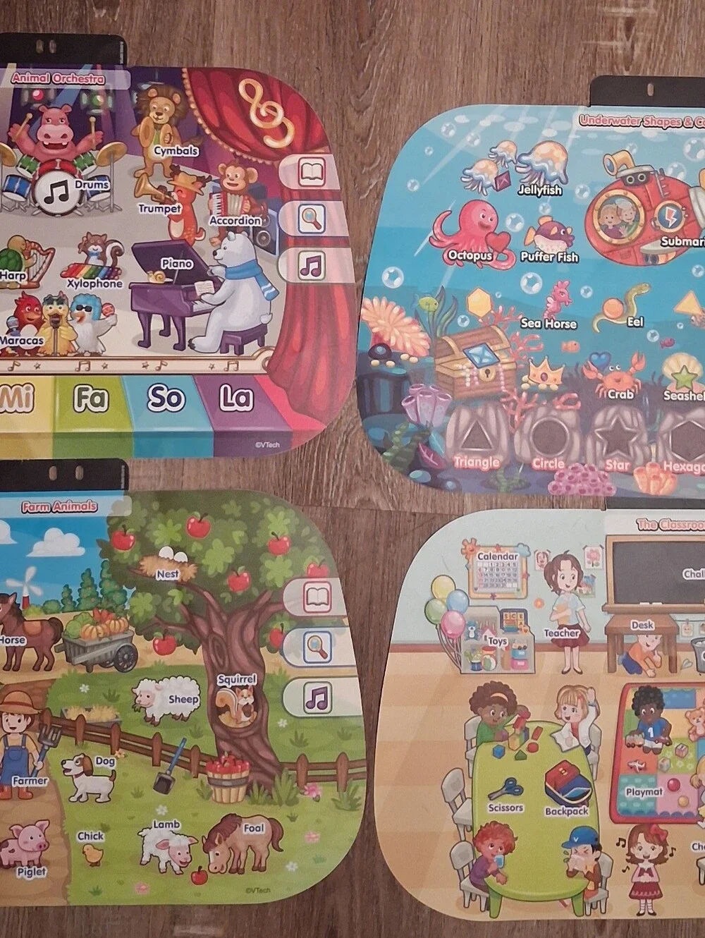Educational Kids Toy Learning Boards - Multicolor